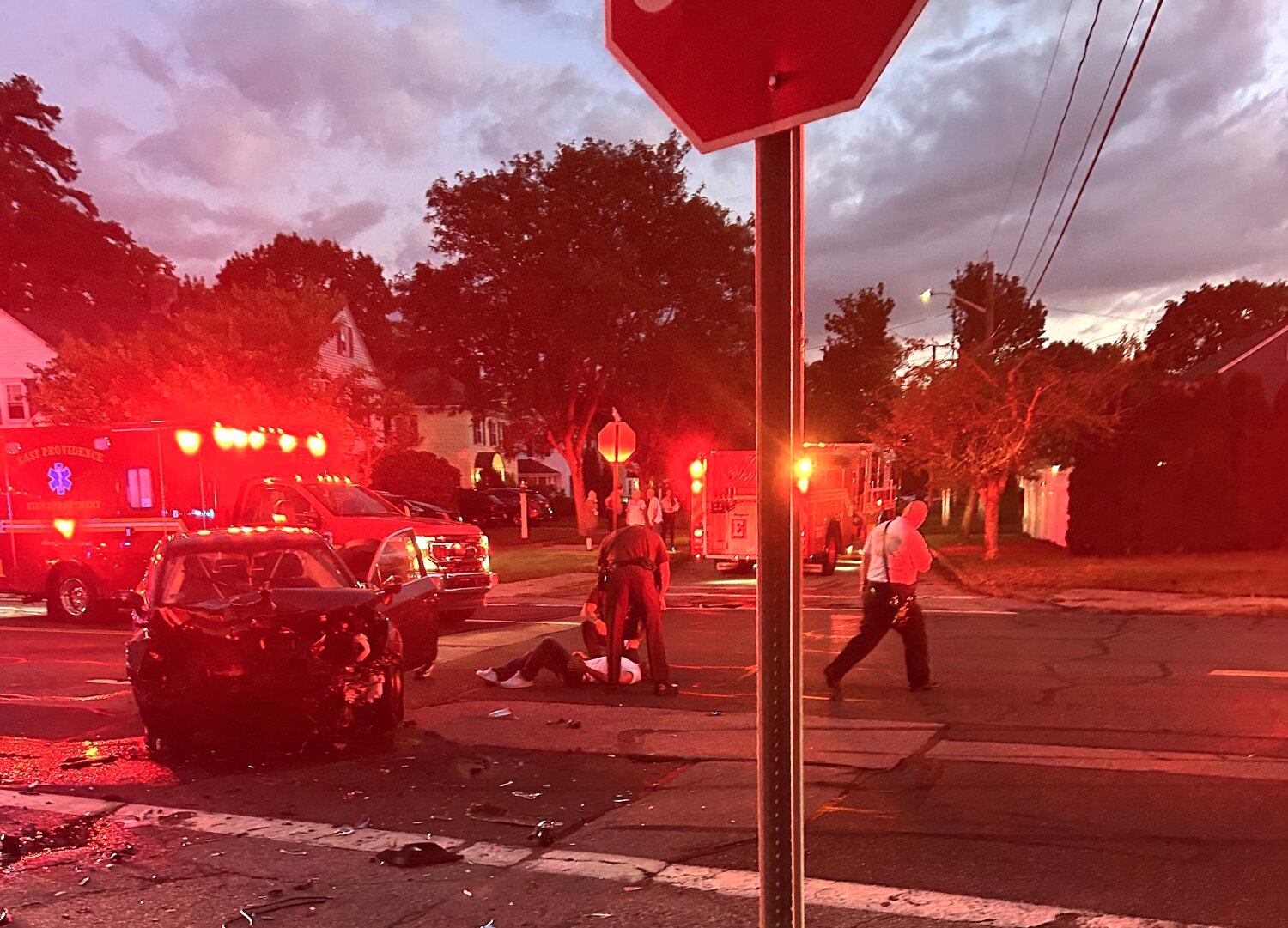 East Providence Police investigate fatal car crash on Pawtucket Avenue